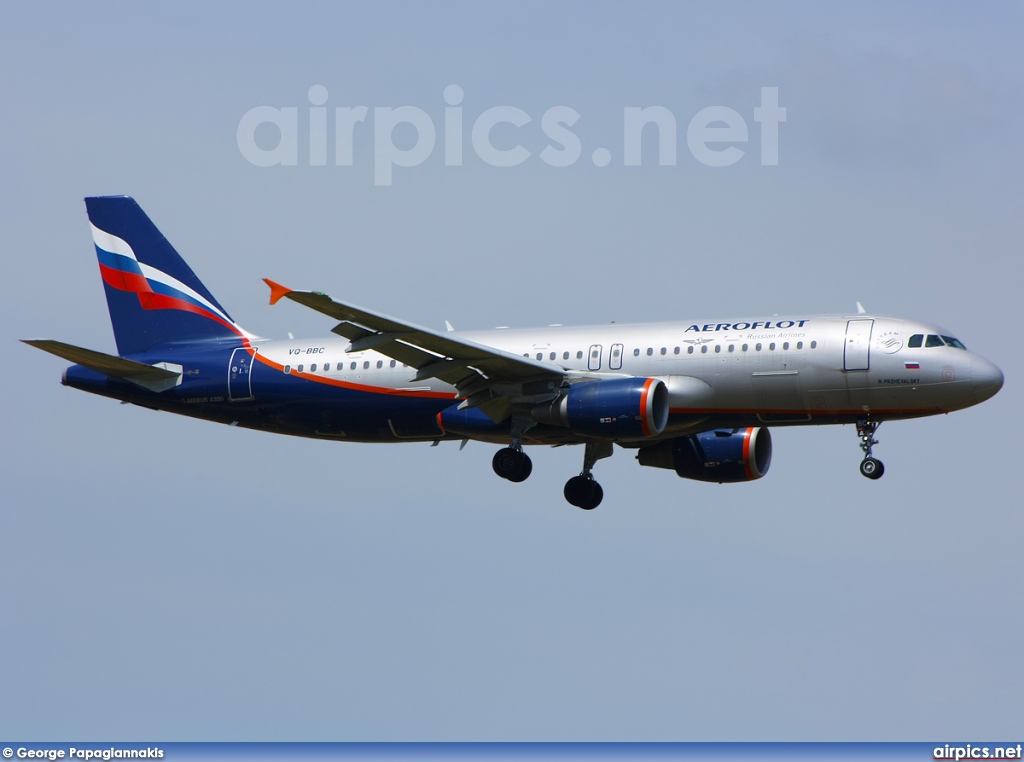 VQ-BBC, Airbus A320-200, Aeroflot