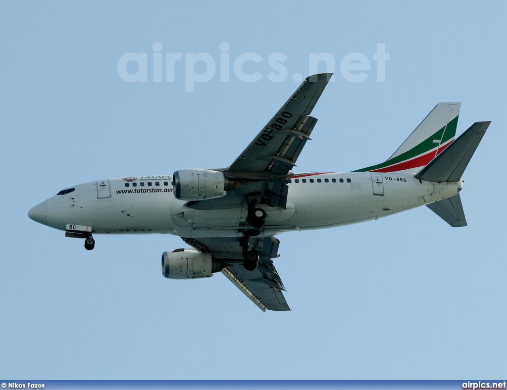 VQ-BBO, Boeing 737-500, Tatarstan Airlines