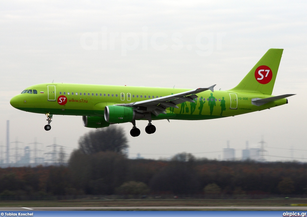 VQ-BDE, Airbus A320-200, S7 Siberia Airlines