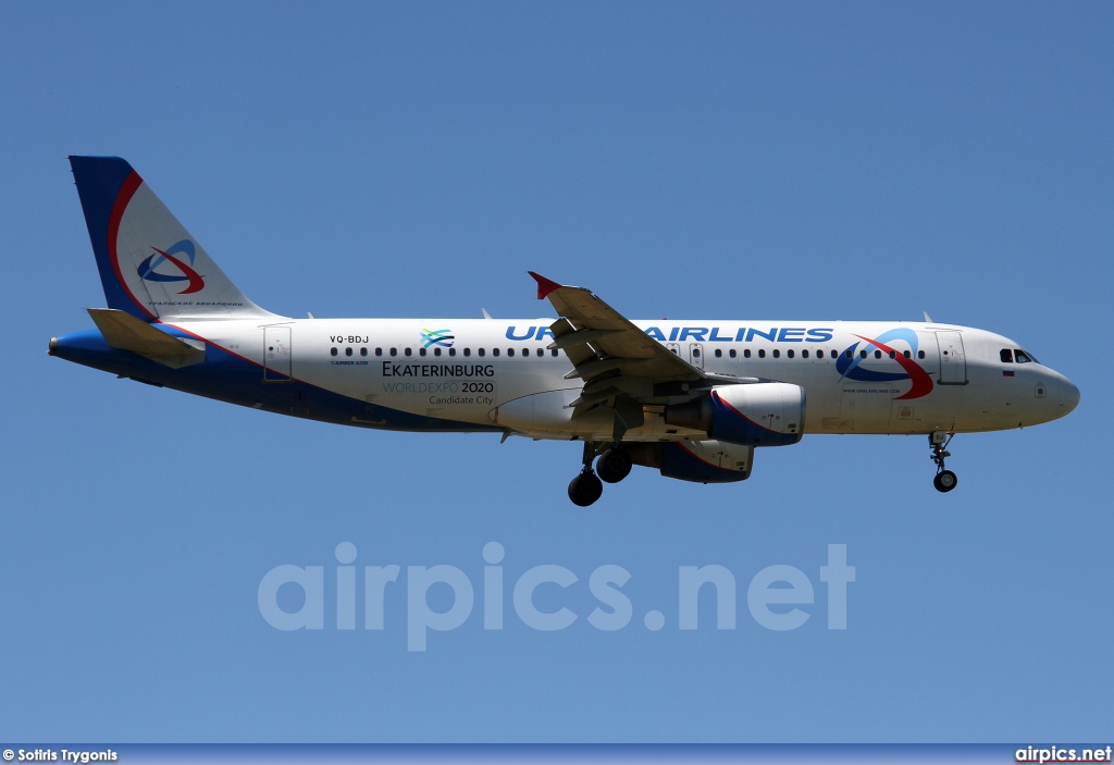 VQ-BDJ, Airbus A320-200, Ural Airlines