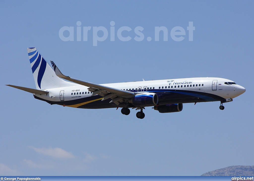 VQ-BDO, Boeing 737-800, NordStar Airlines