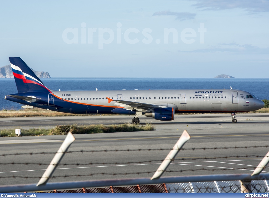 VQ-BEE, Airbus A321-200, Aeroflot