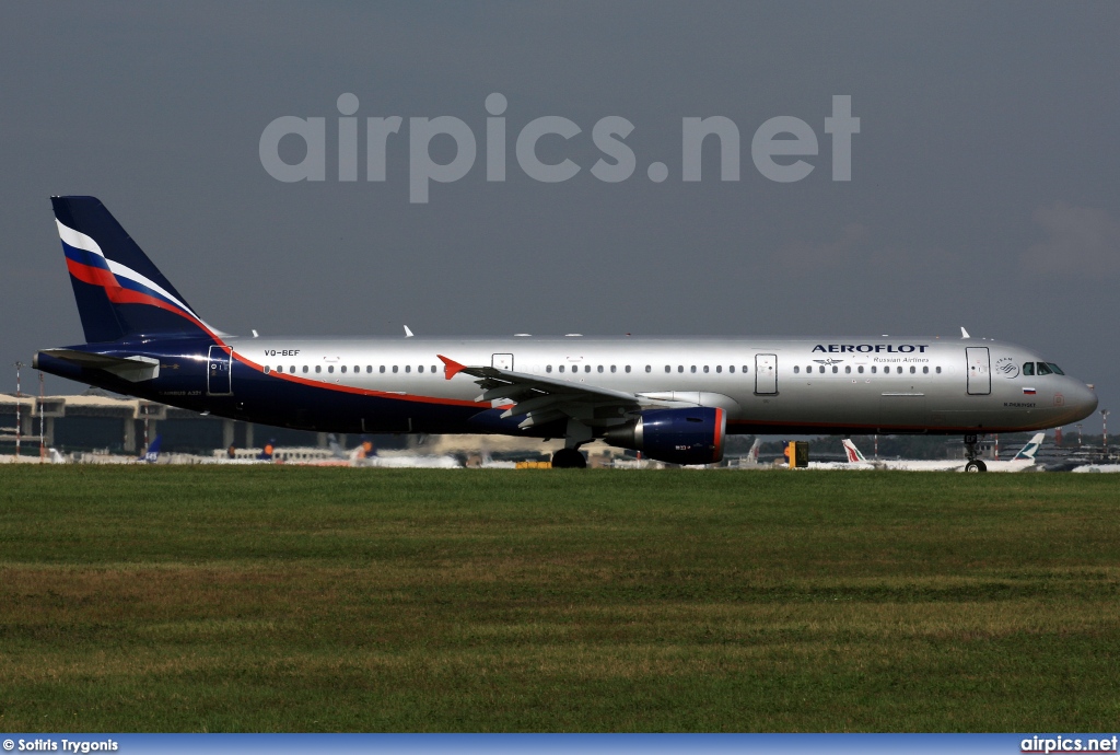 VQ-BEF, Airbus A321-200, Aeroflot