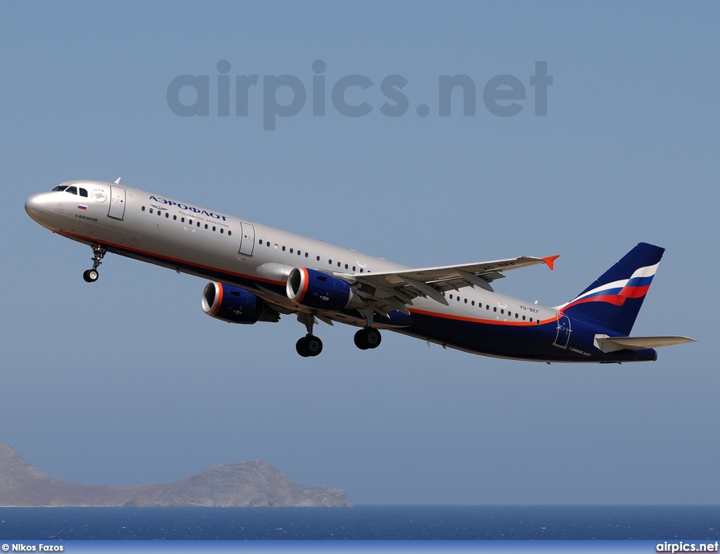 VQ-BEF, Airbus A321-200, Aeroflot