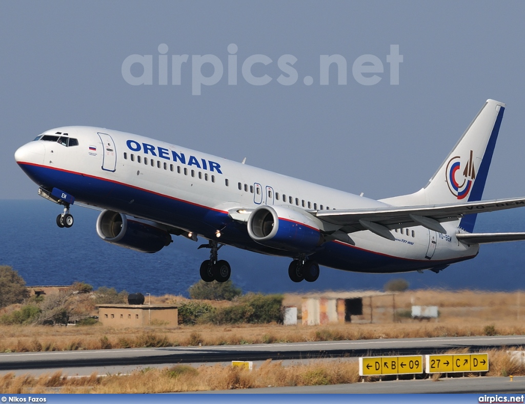 VQ-BEM, Boeing 737-800, Orenair