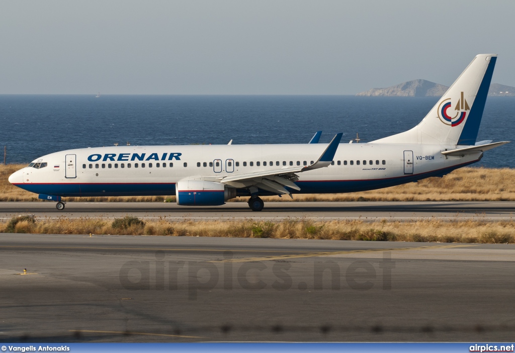 VQ-BEM, Boeing 737-800, Orenair