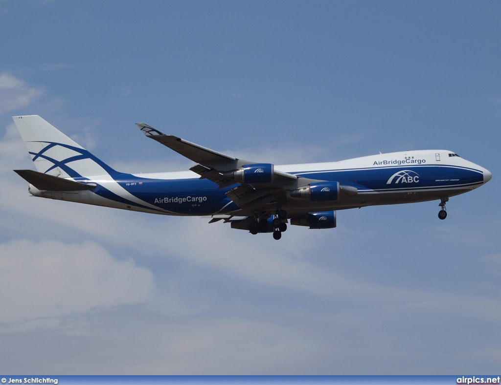 VQ-BFX, Boeing 747-400ERF(SCD), AirBridgeCargo Airlines