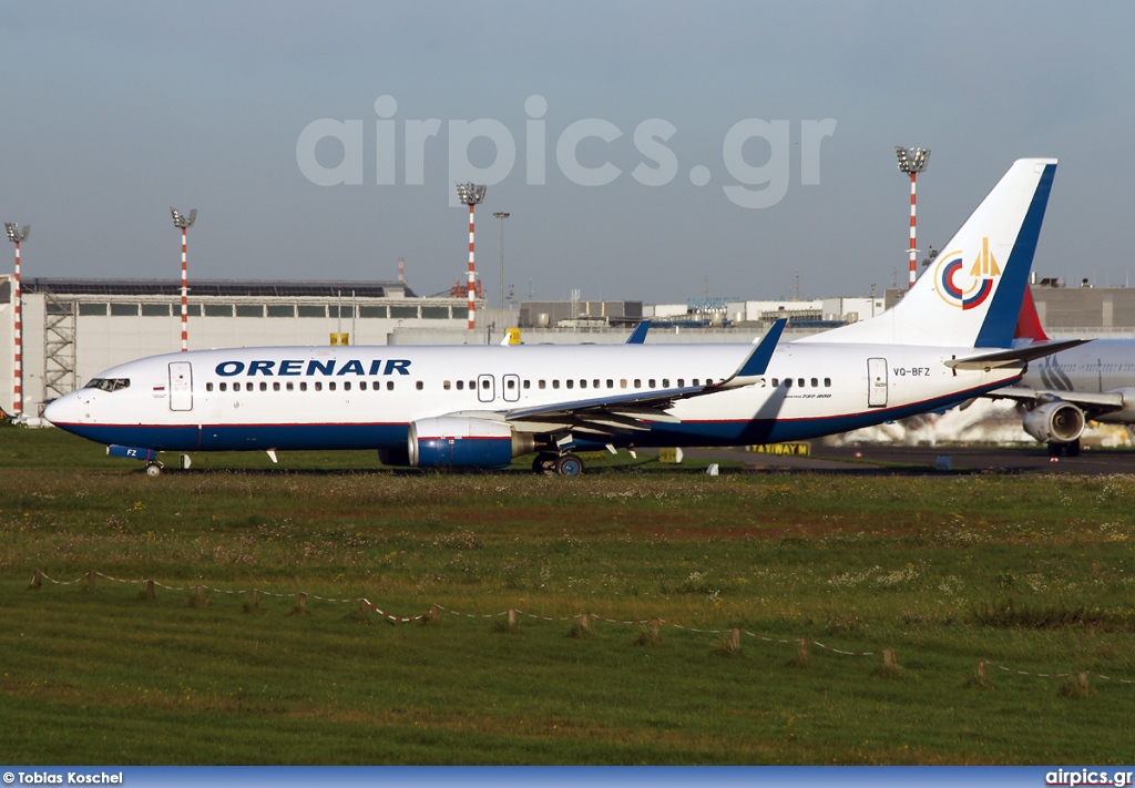 VQ-BFZ, Boeing 737-800, Orenair