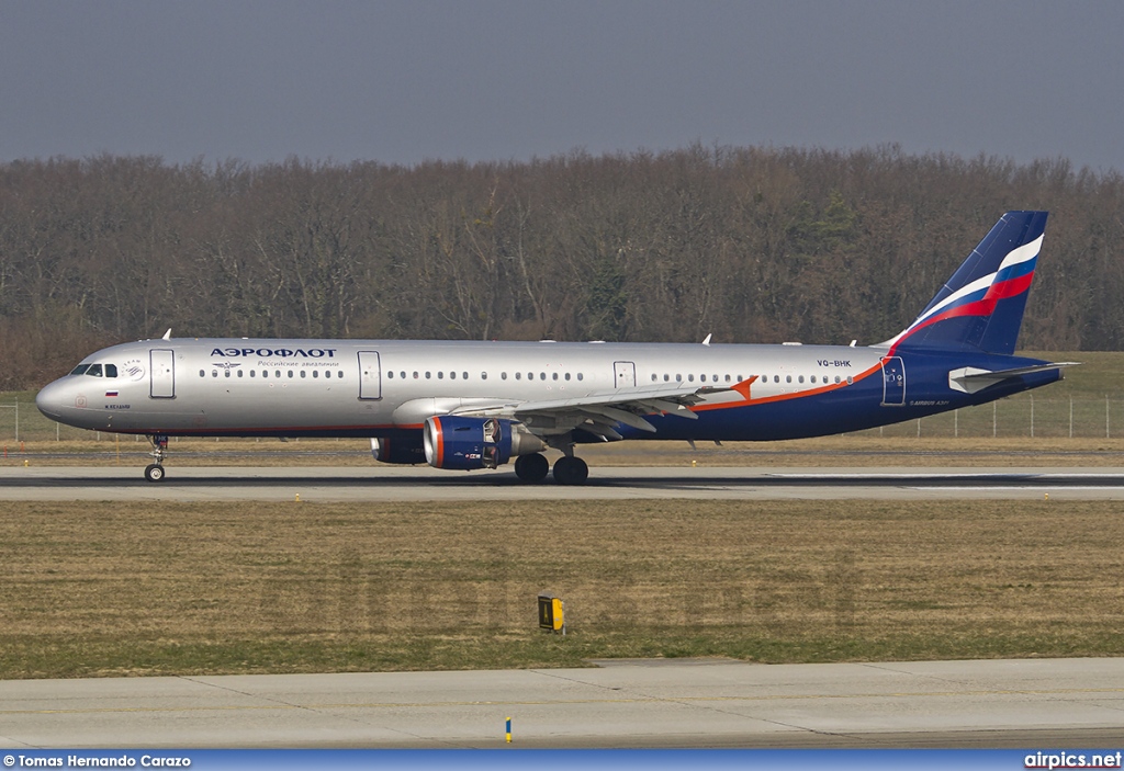 VQ-BHK, Airbus A321-200, Aeroflot