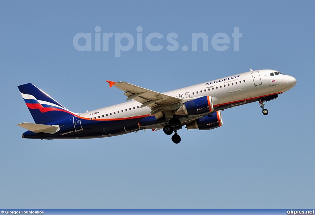 VQ-BIW, Airbus A320-200, Aeroflot