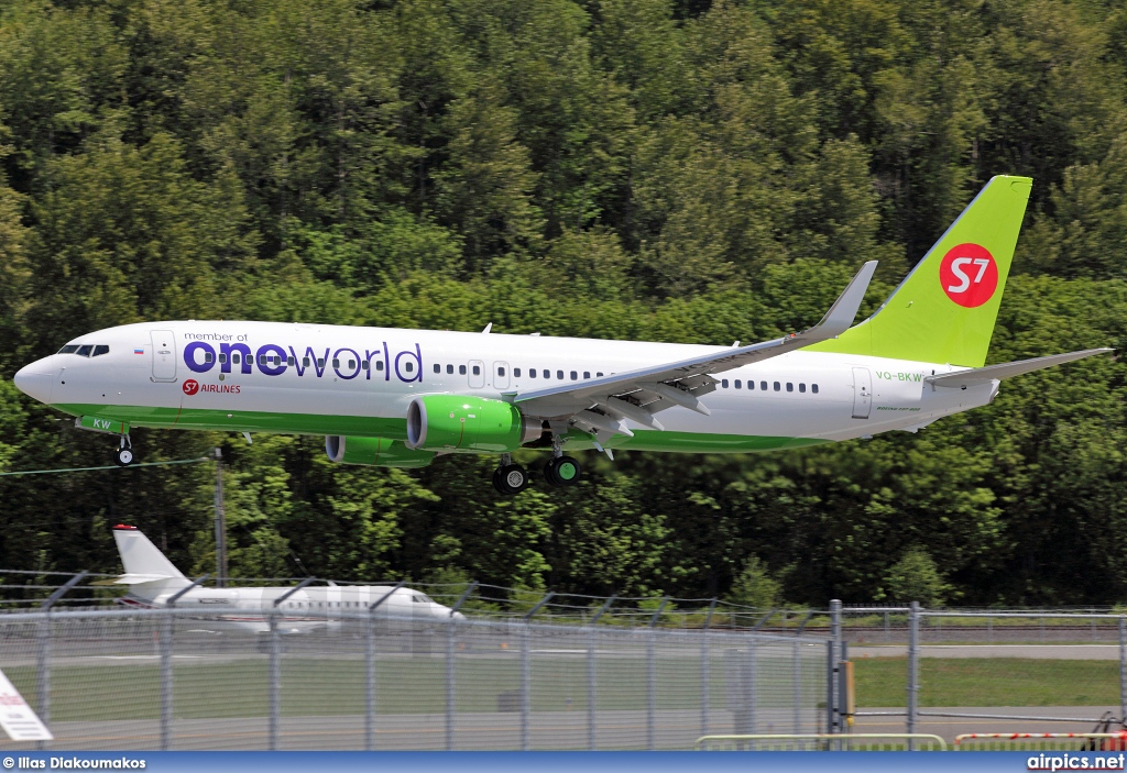 VQ-BKW, Boeing 737-800, S7 Siberia Airlines