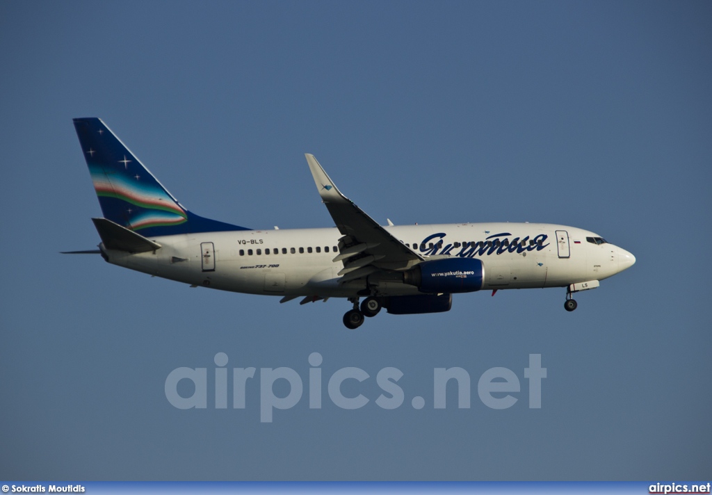 VQ-BLS, Boeing 737-700, Yakutia Airlines