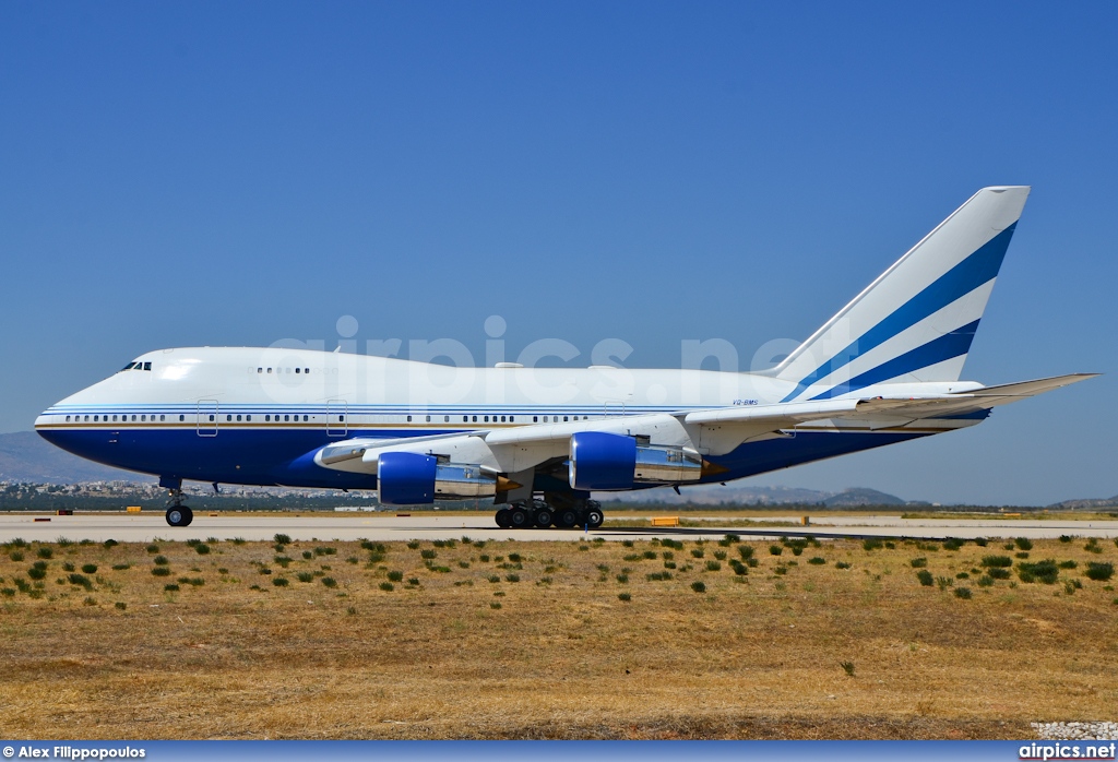 VQ-BMS, Boeing 747-SP, Las Vegas Sands