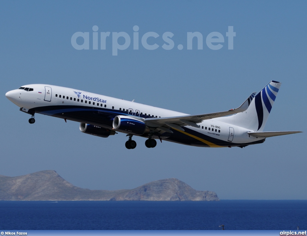 VQ-BNG, Boeing 737-800, NordStar Airlines