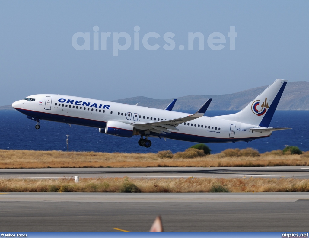 VQ-BNK, Boeing 737-800, Orenair