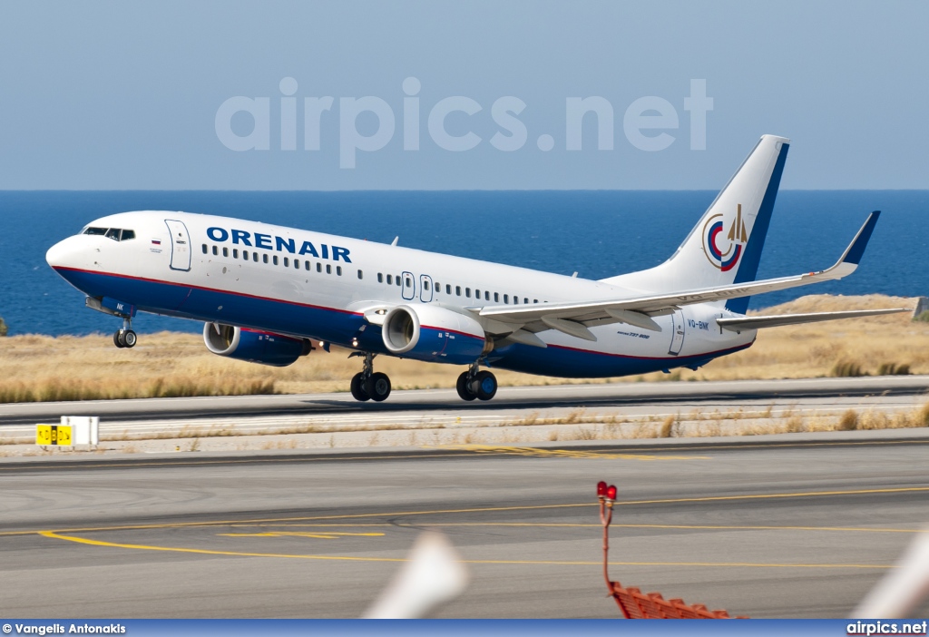 VQ-BNK, Boeing 737-800, Orenair