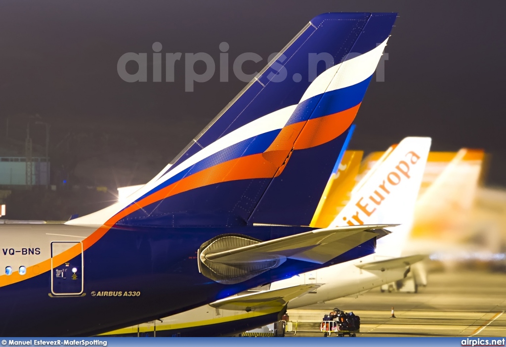 VQ-BNS, Airbus A330-300, Aeroflot