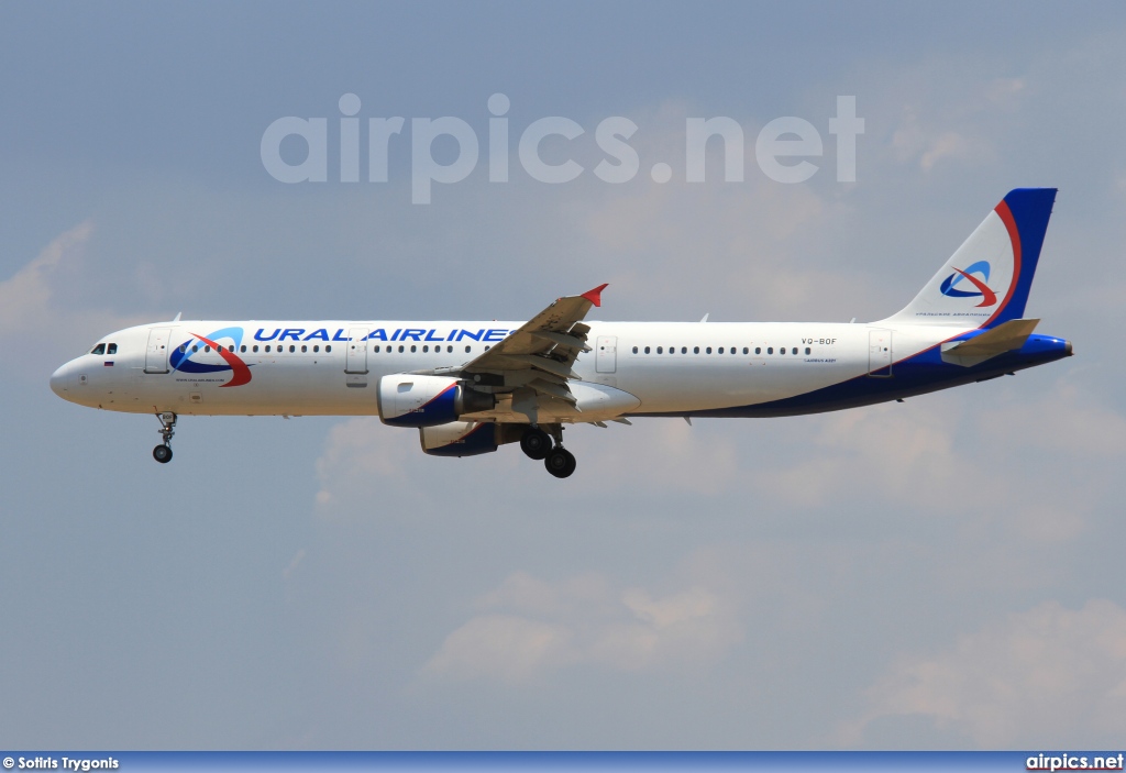 VQ-BOF, Airbus A321-200, Ural Airlines
