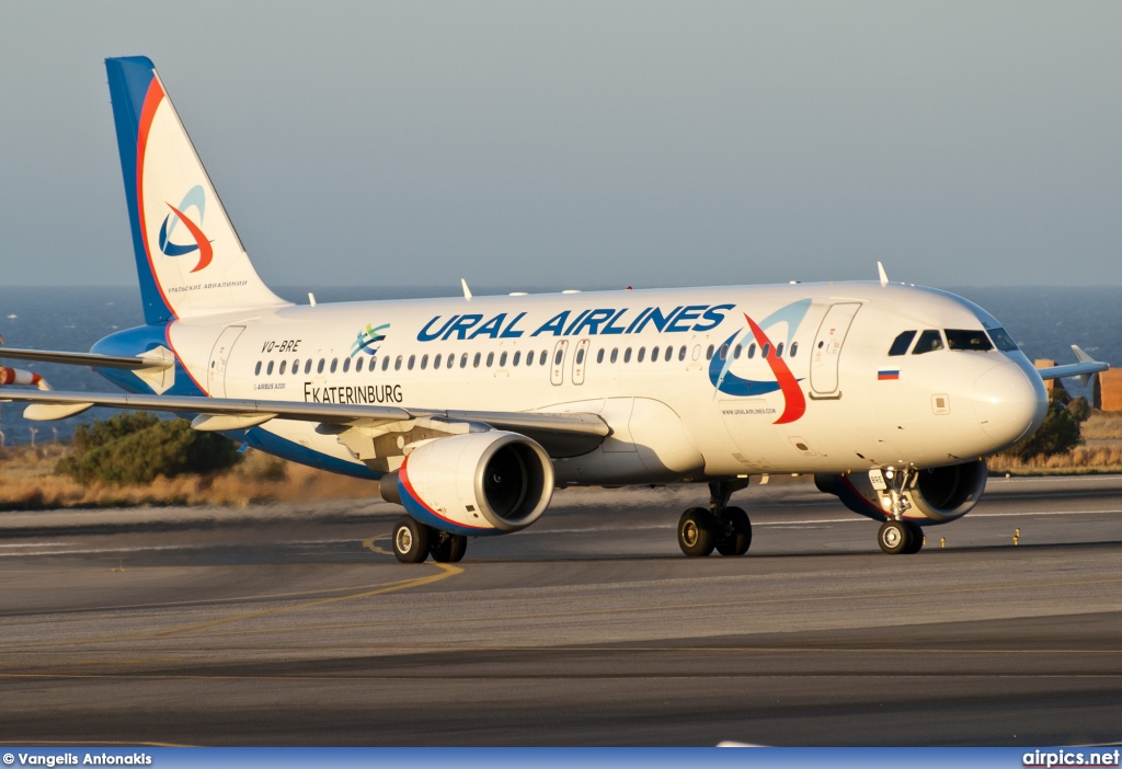 VQ-BRE, Airbus A320-200, Ural Airlines