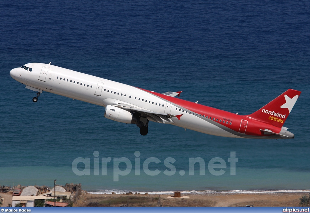 VQ-BRO, Airbus A321-200, Nordwind