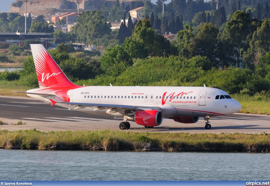 VQ-BTL, Airbus A319-100, VIM Airlines