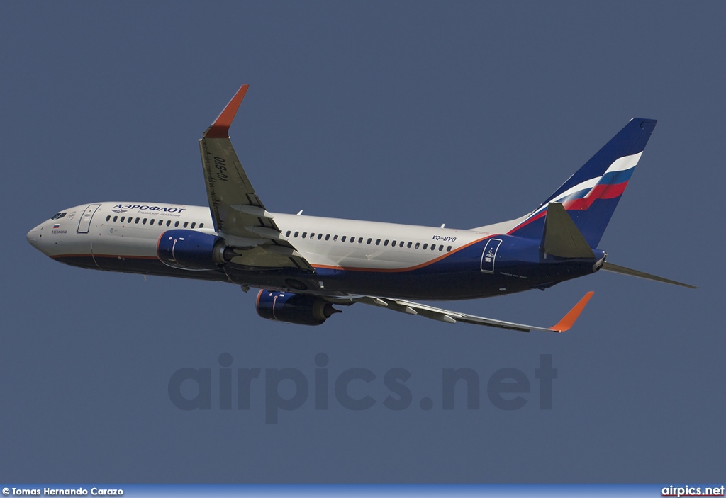 VQ-BVO, Boeing 737-800, Aeroflot