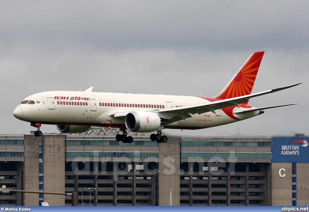 VT-ANA, Boeing 787-8 Dreamliner, Air India