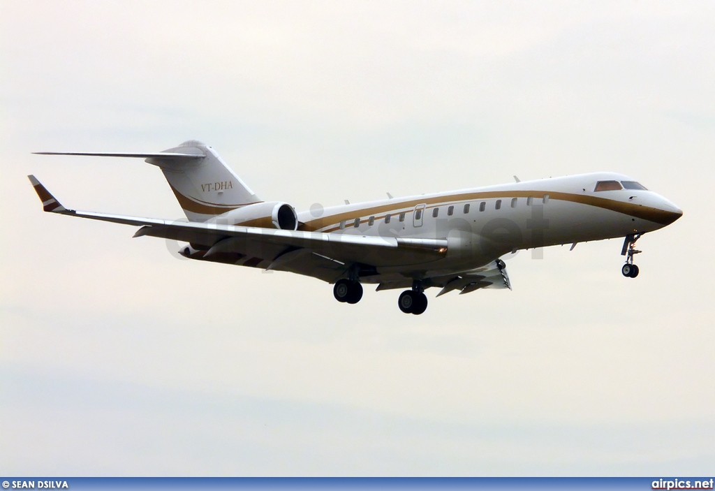 VT-DHA, Bombardier Global Express, Private