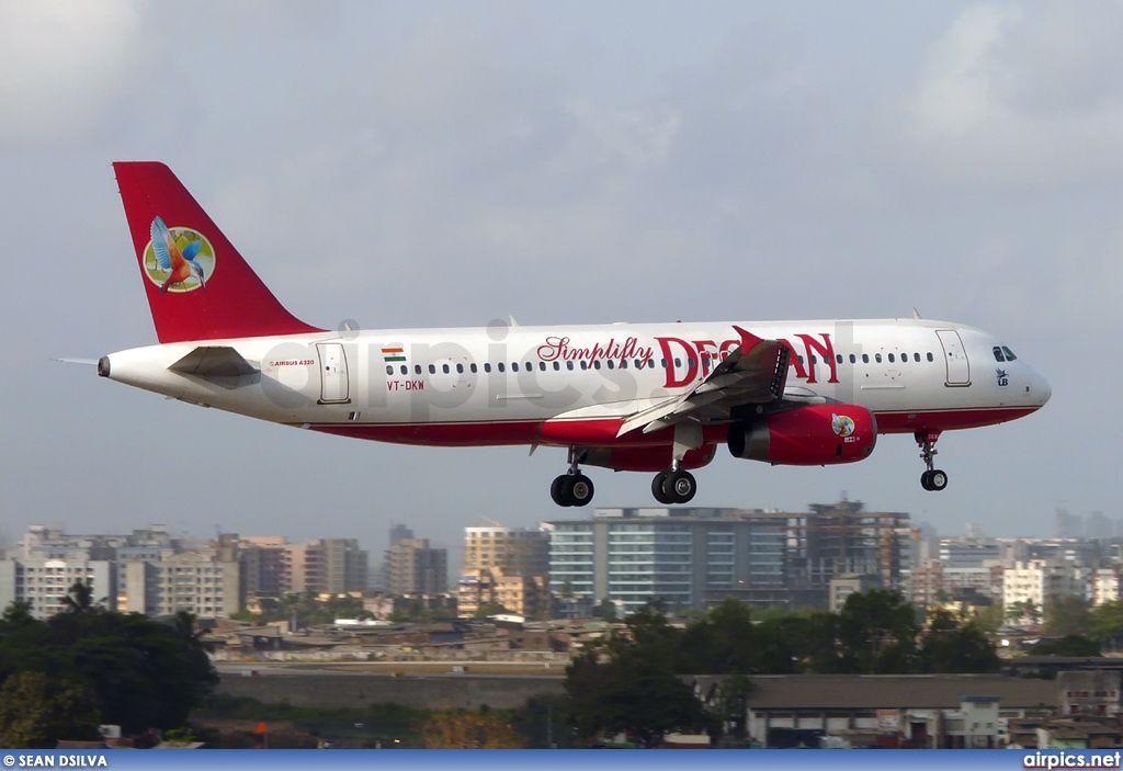 VT-DKW, Airbus A320-200, Air Deccan