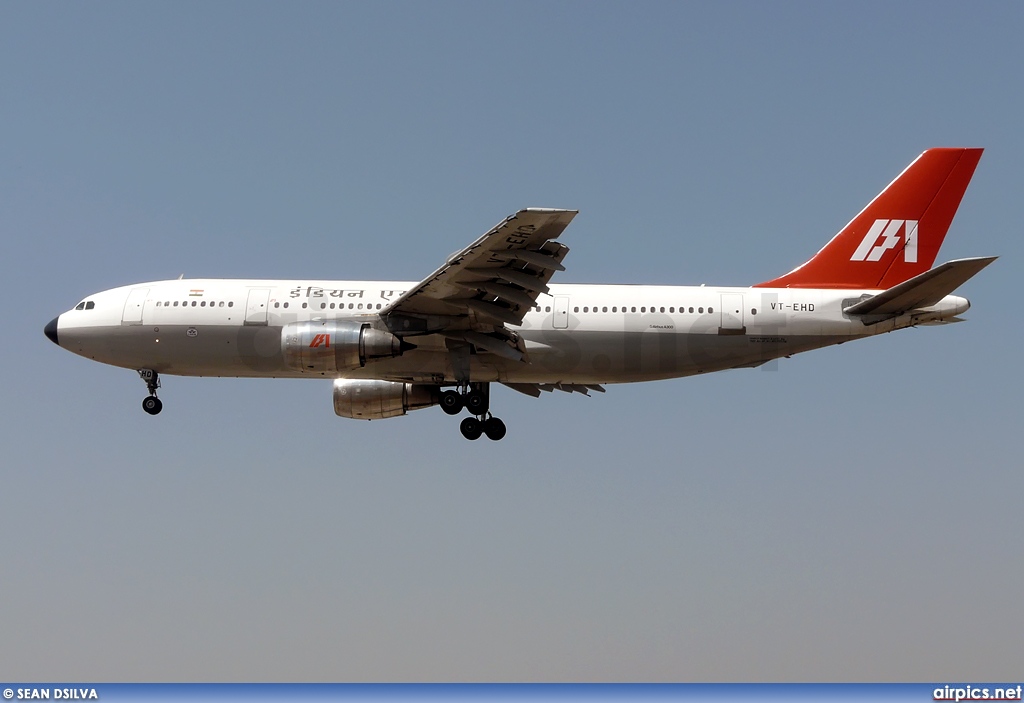 VT-EHD, Airbus A300B4-200, Indian Airlines