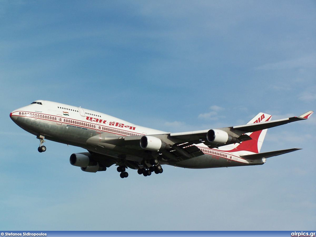 VT-ESO, Boeing 747-400, Air India