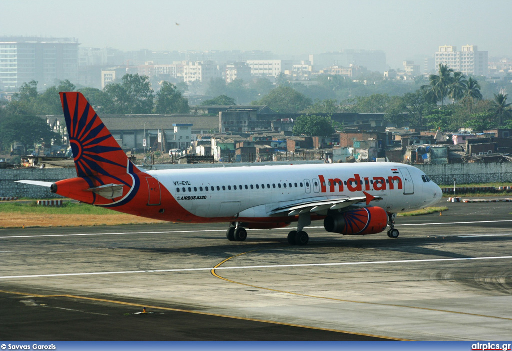 VT-EYL, Airbus A320-200, Indian Airlines