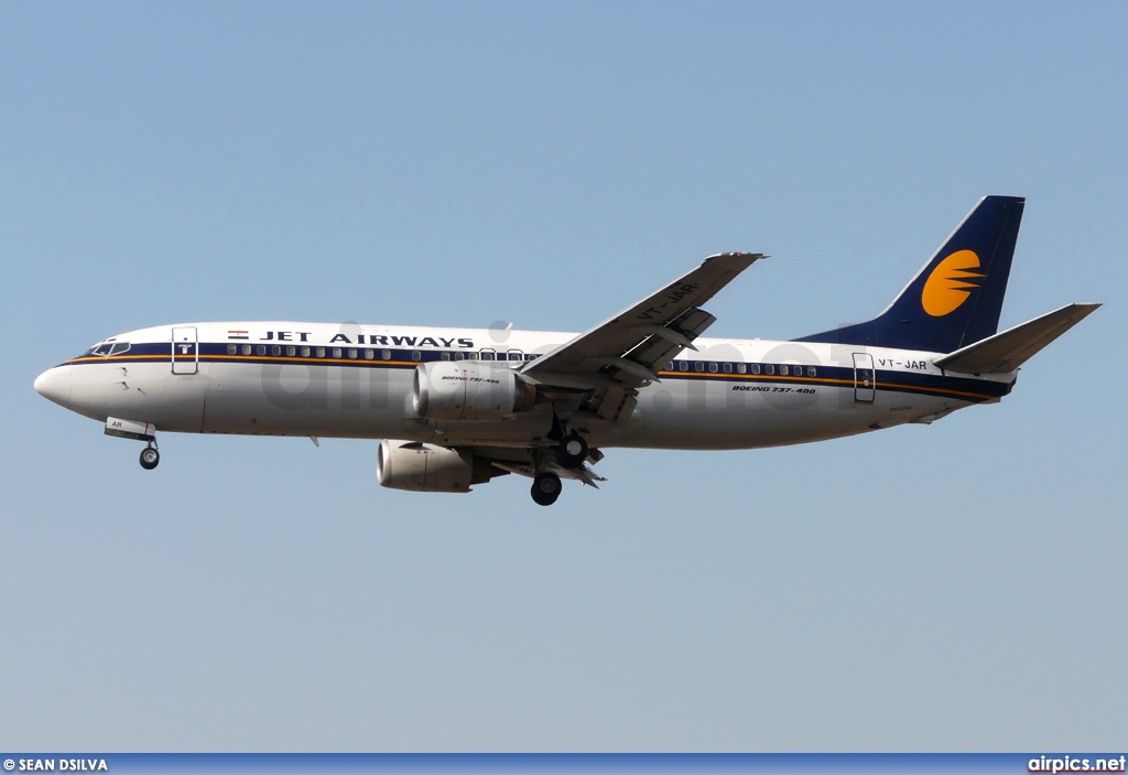 VT-JAR, Boeing 737-400, Jet Airways