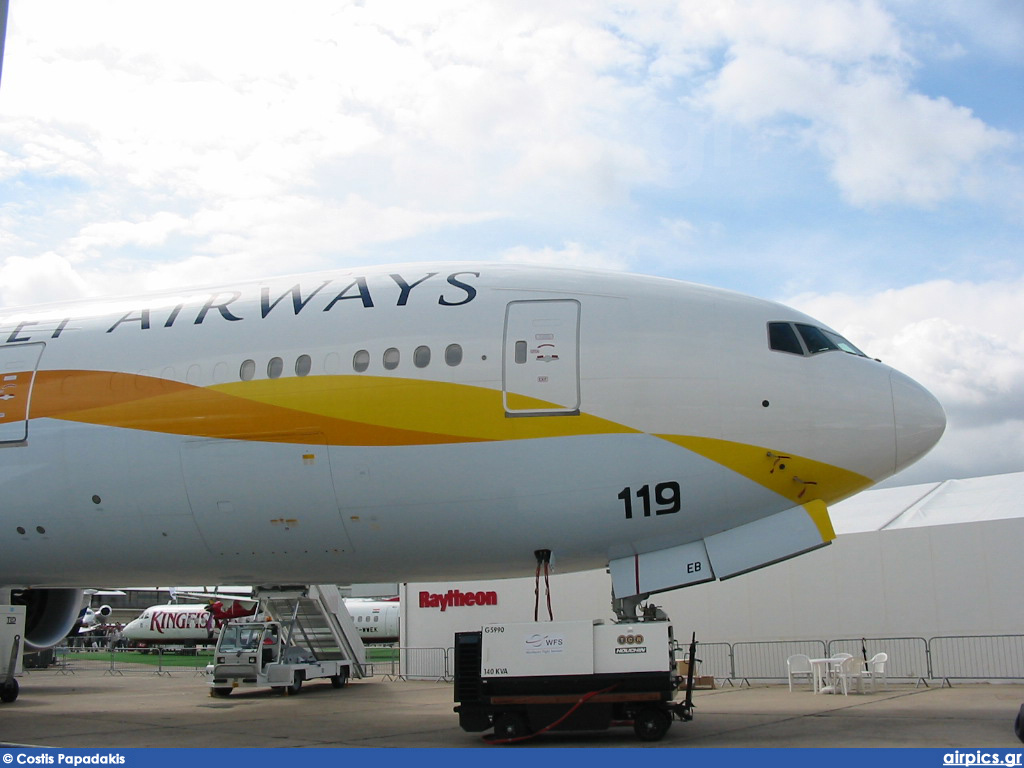 VT-JEB, Boeing 777-300ER, Jet Airways