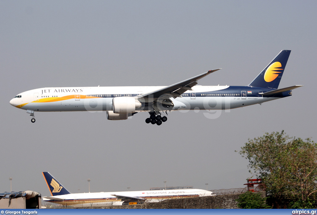 VT-JED, Boeing 777-300ER, Jet Airways