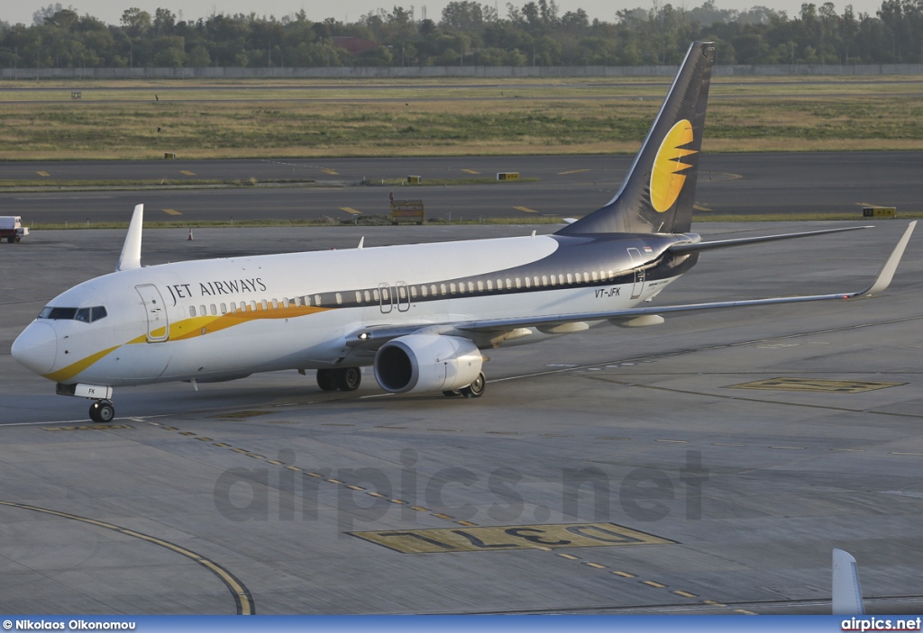 VT-JFK, Boeing 737-800, Jet Airways