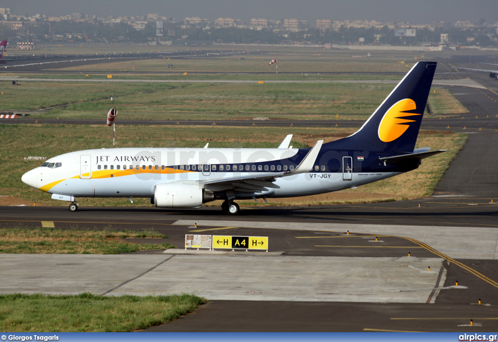 VT-JGY, Boeing 737-700, Jet Airways