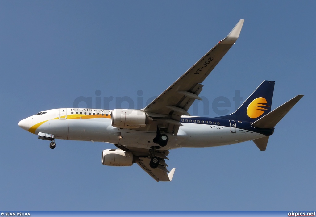 VT-JGZ, Boeing 737-700, Jet Airways