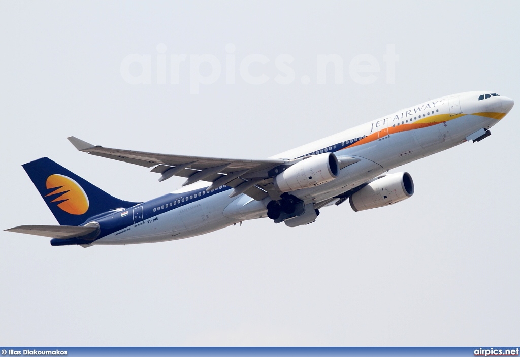 VT-JWE, Airbus A330-200, Jet Airways