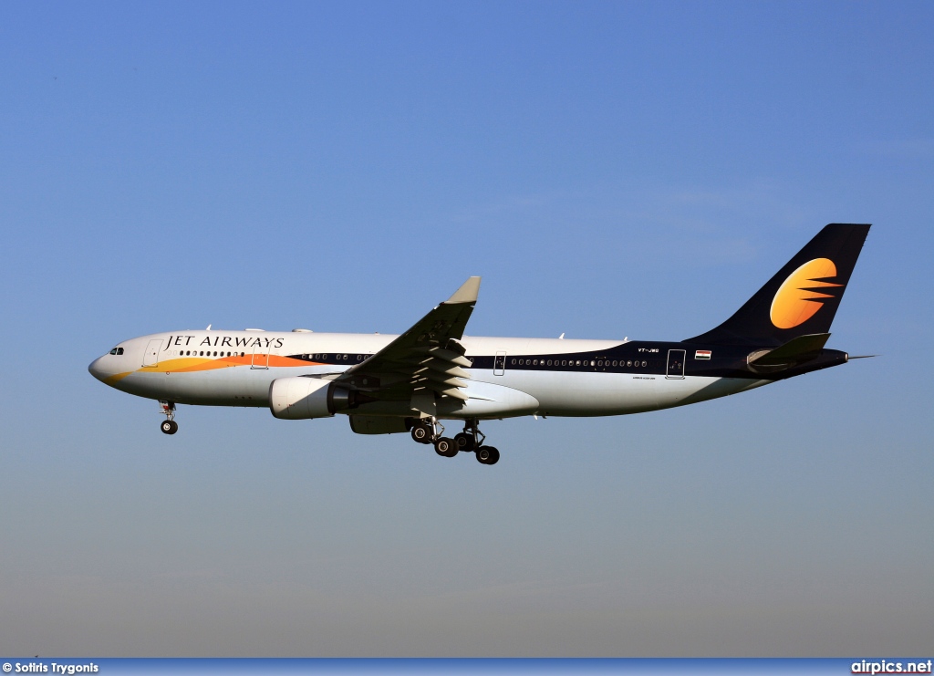 VT-JWG, Airbus A330-200, Jet Airways