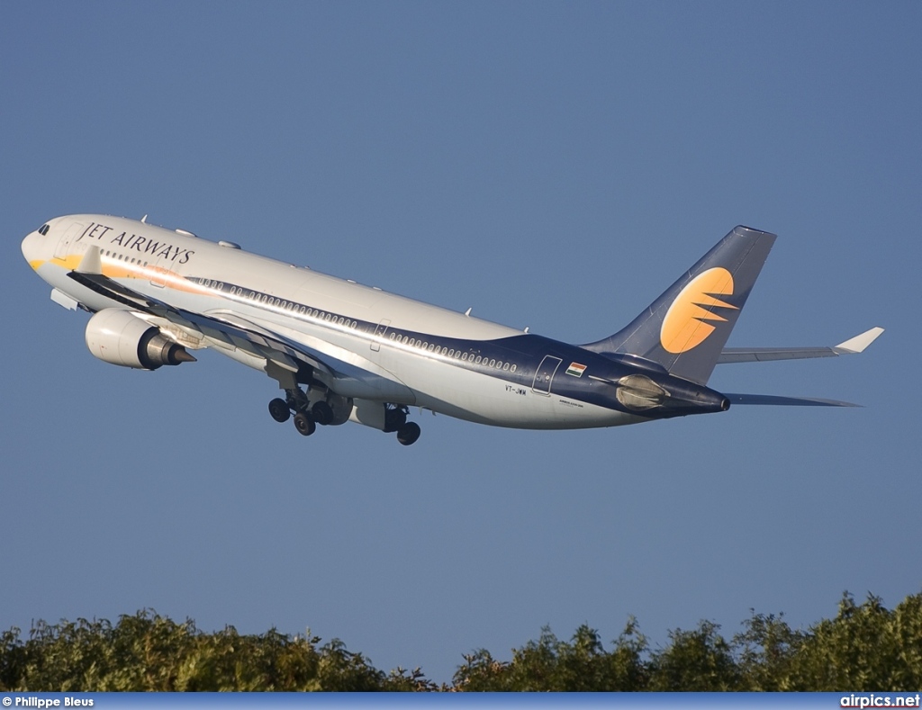 VT-JWM, Airbus A330-200, Jet Airways