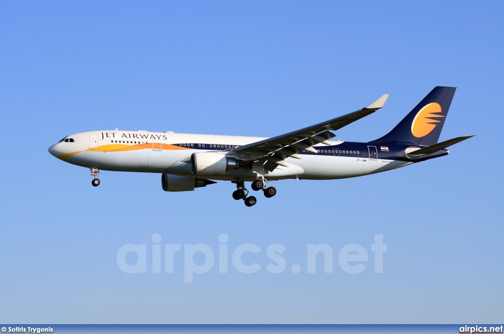 VT-JWM, Airbus A330-200, Jet Airways