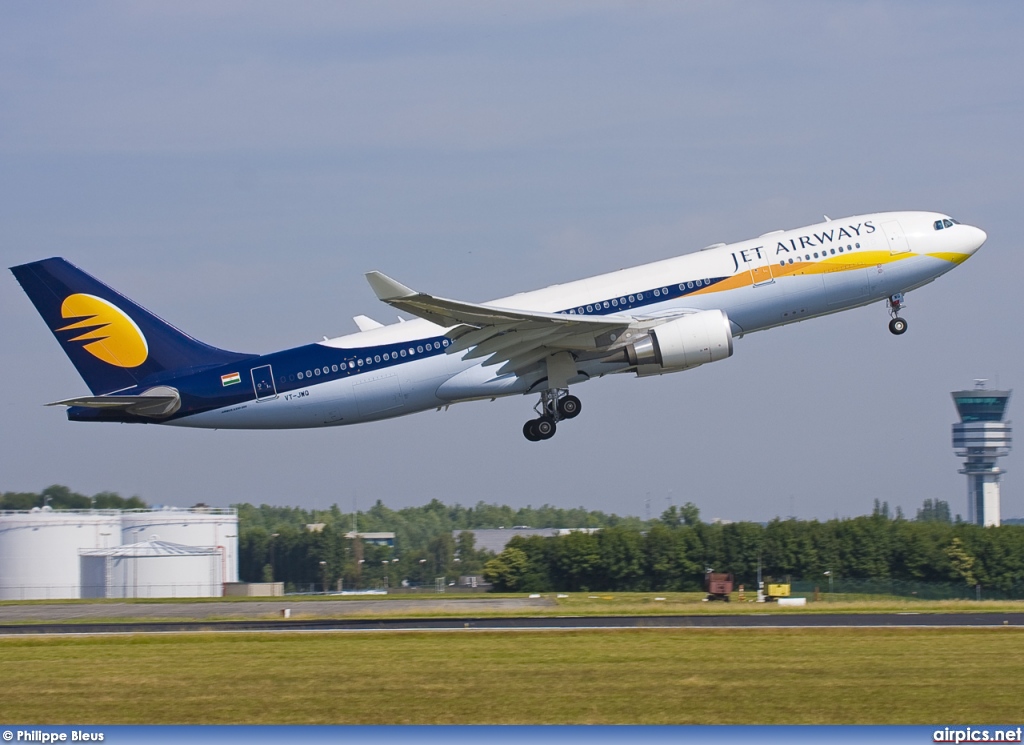 VT-JWQ, Airbus A330-200, Jet Airways