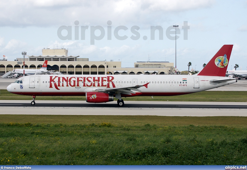 VT-KFS, Airbus A321-200, Kingfisher Airlines