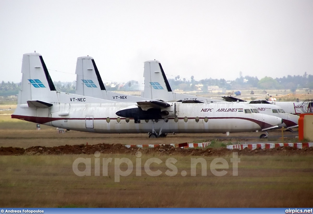 VT-NEC, Fokker F27-500 Friendship, NEPC Airlines