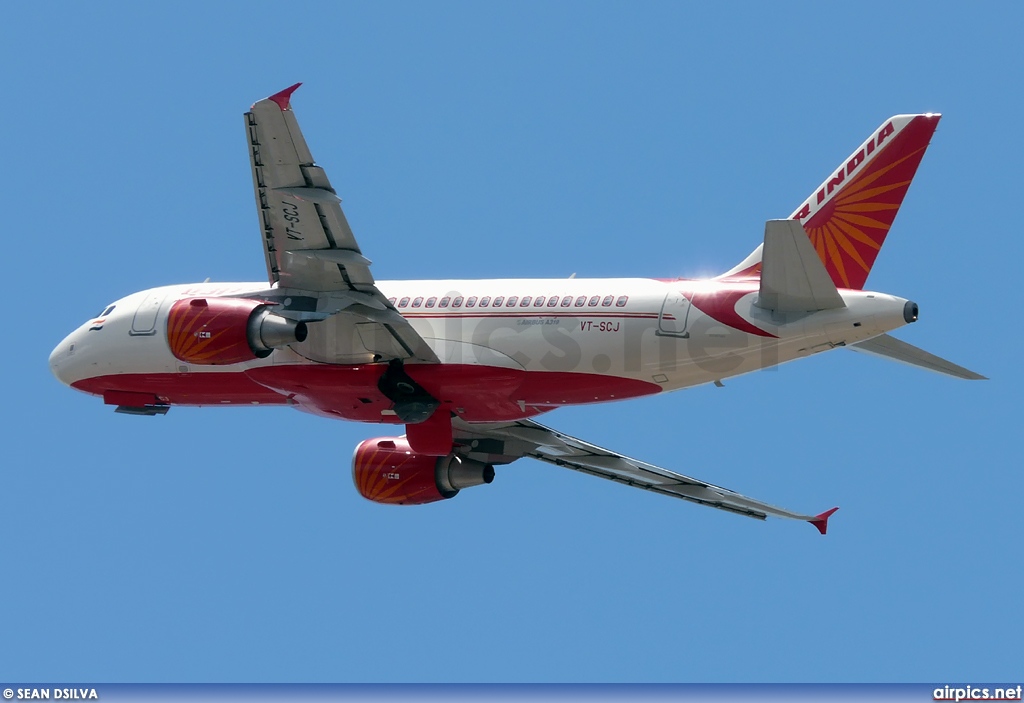 VT-SCJ, Airbus A319-100, Air India