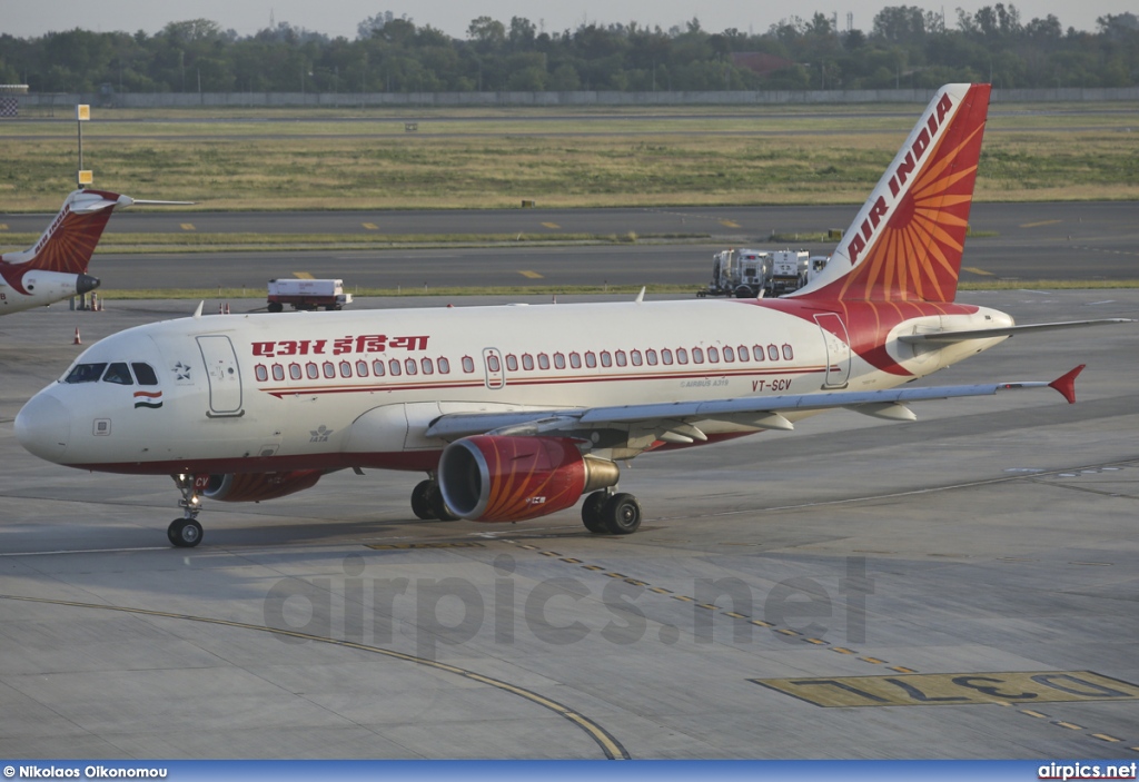 VT-SCV, Airbus A319-100, Air India