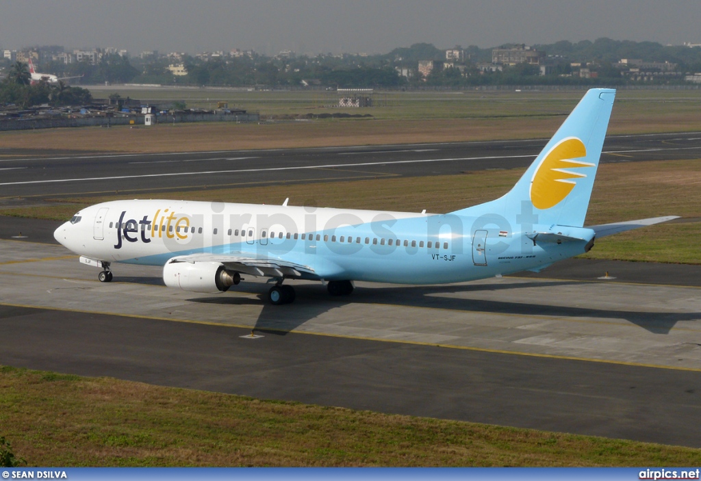 VT-SJF, Boeing 737-800, Jetlite