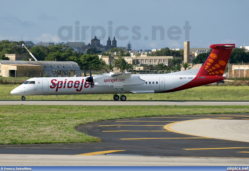 VT-SUF, De Havilland Canada DHC-8-400Q Dash 8, Spicejet