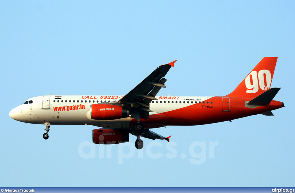 VT-WAB, Airbus A320-200, Go Air